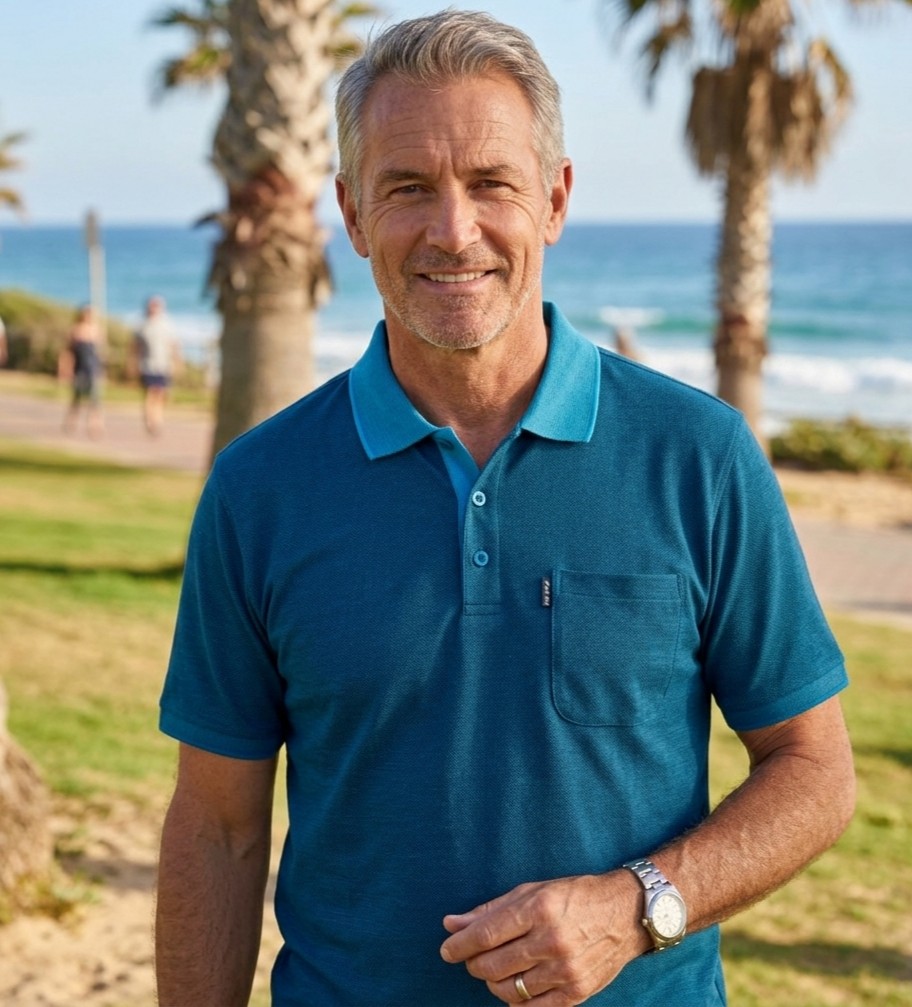 Label One Cotton Rich Polo Shirt